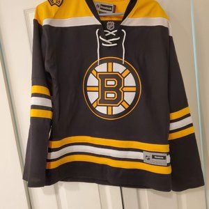 Boston Bruins Jersey Women's Size Large Reebok